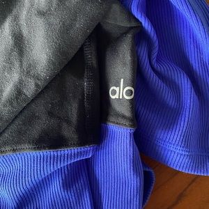 Alo purple black leggings